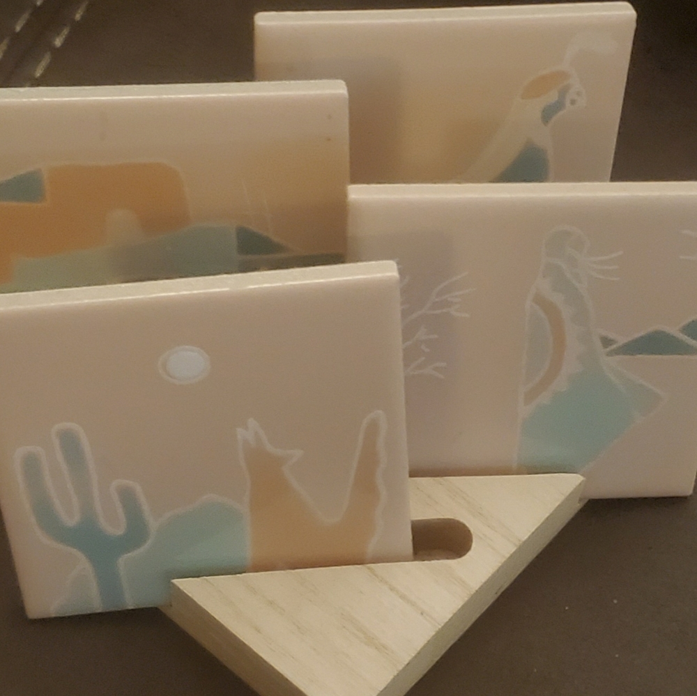 Southwestern coaster set